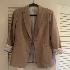 Tan womens blazer